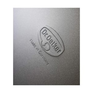 Forma de tort detasabila Dr. Oetker Negru Otel Plastic Ø 26 cm ø 26 x 6,5 cm
