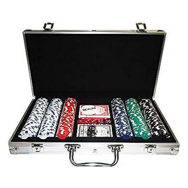 Sport si Outdoor - Alte sporturi - Seturi poker - Set de poker Servieta Aluminiu 300 Piese - Infinity.ro