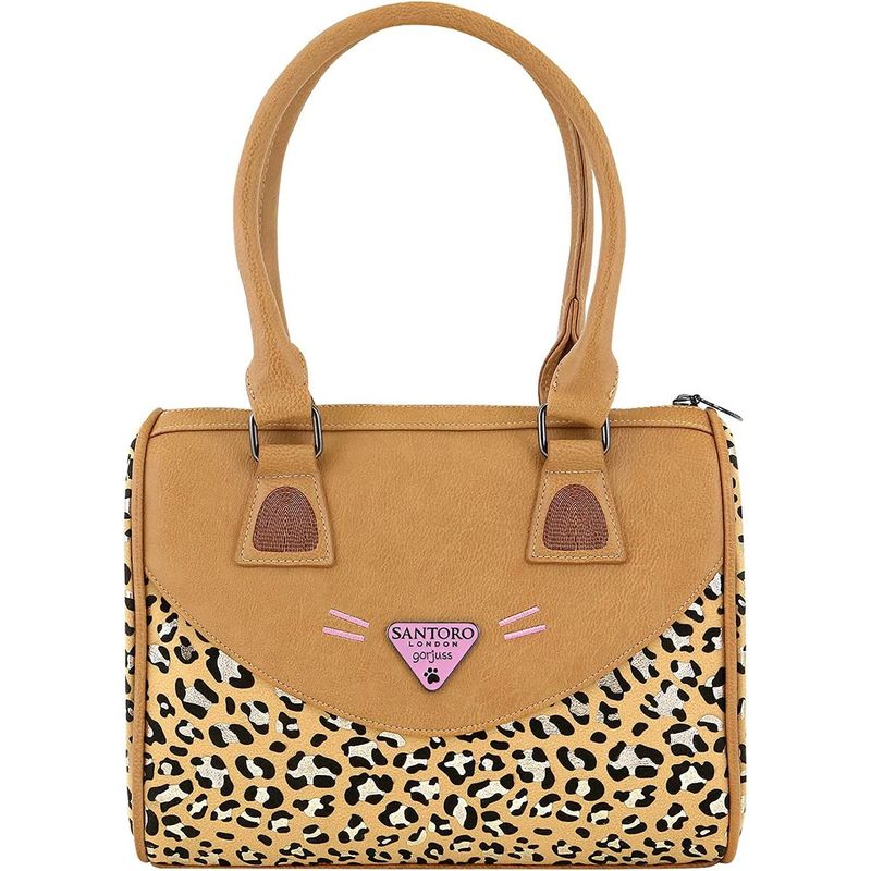 Fashion, accesorii si bijuterii - Copii - Accesorii copii - Genti si rucsacuri copii - Geanta de mana Gorjuss Leopard (28 x 22 x 13 cm) - Infinity.ro