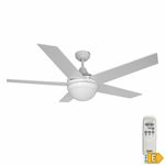 Casa si Gradina - Corpuri si surse de iluminat - Plafoniere, aplice si spoturi - Ventilator de Tavan cu Lumina EDM 33988 Adriatico Alb 60 W - Infinity.ro