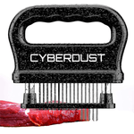 Casa si Gradina - Bucatarie si vesela - Ustensile bucatarie - Seturi ustensile de bucatarie - Dispozitiv de fragezit carne CYBERDUST, Otel inoxidabil, 48 de ace, Pentru vita, curcan, pui, friptura, vitel, porc - Infinity.ro