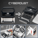 Casa si Gradina - Bucatarie si vesela - Ustensile bucatarie - Seturi ustensile de bucatarie - Dispozitiv de fragezit carne CYBERDUST, Otel inoxidabil, 48 de ace, Pentru vita, curcan, pui, friptura, vitel, porc - Infinity.ro