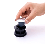 Electronice si Electrocasnice - Electrocasnice bucatarie - Preparare bauturi - Espressoare - Minipresso CYBERDUST, Espressor portabil, Verde, Compatibil cu cafea macinata si capsule de cafea - Infinity.ro