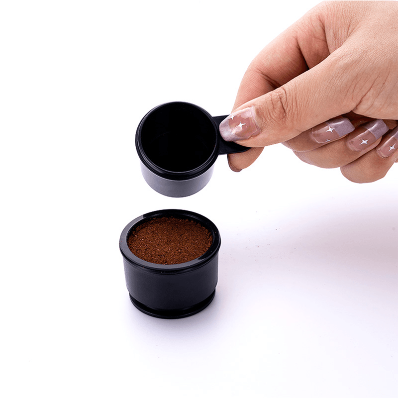 Electronice si Electrocasnice - Electrocasnice bucatarie - Preparare bauturi - Espressoare - Minipresso CYBERDUST, Espressor portabil, Negru mat, Compatibil cu cafea macinata si capsule de cafea - Infinity.ro