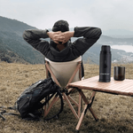 Electronice si Electrocasnice - Electrocasnice bucatarie - Preparare bauturi - Espressoare - Minipresso CYBERDUST, Espressor portabil, Negru mat, Compatibil cu cafea macinata si capsule de cafea - Infinity.ro