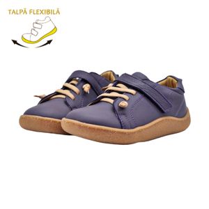 Pantofi fete, Vuudy, piele naturala, comozi, mov