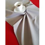 Casa si Gradina - Textile si covoare - Textile bucatarie - Fete de masa - Set Fata de masa rosie cu napron gri uni Kotonia Home Emma 06, creton, 180x220 cm + 45x180 cm, 100% bumbac - Infinity.ro