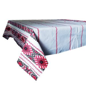Fata de masa Kotonia Home- Rustic, 100% Bumbac, 150x160 cm, T08