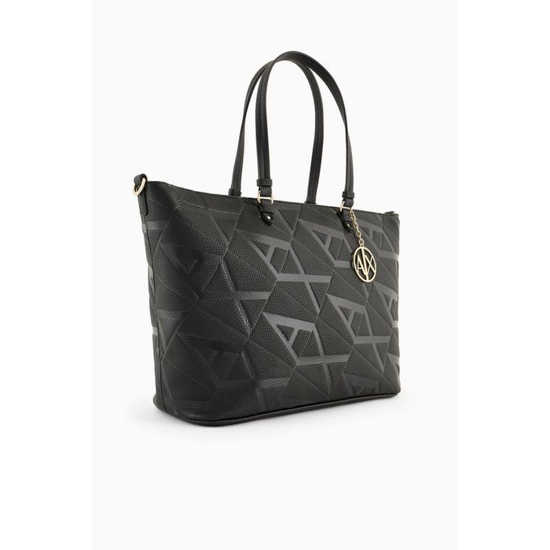 Fashion, accesorii si bijuterii - Femei - Accesorii femei - Genti si rucsacuri femei - Geanta shopper  Armani Exchange 949127-4F784-19921 Negru 35 x 27 x 14 cm - Infinity.ro