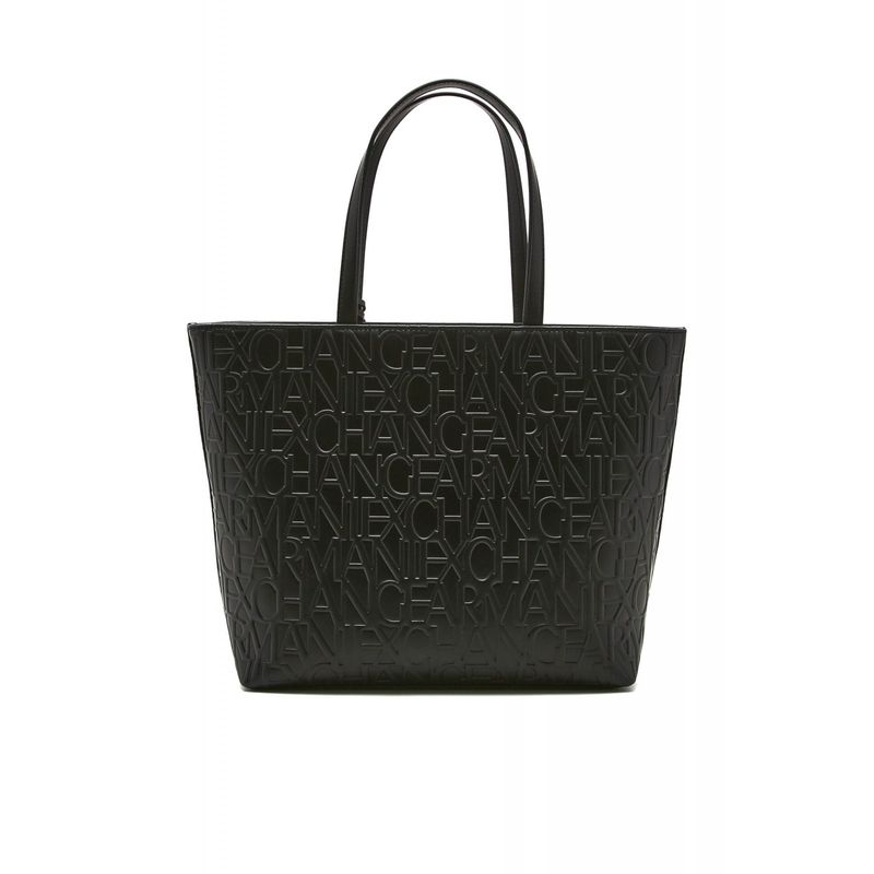 Fashion, accesorii si bijuterii - Femei - Accesorii femei - Genti si rucsacuri femei - Geanta shopper Armani Exchange 942650 Negru 40 x 28 x 11 cm - Infinity.ro