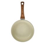 Casa si Gradina - Bucatarie si vesela - Vase pentru gatit - Tigai si seturi - Tigaie antiaderenta, olive, diametru 24cm, maner ergonomic 19cm, adancime 5cm - Infinity.ro