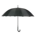 Fashion, accesorii si bijuterii - Femei - Accesorii femei - Alte accesorii femei - Umbrela automatica, neagra, maner baston, lungime 93cm, diametru 113cm - Infinity.ro