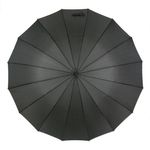 Fashion, accesorii si bijuterii - Femei - Accesorii femei - Alte accesorii femei - Umbrela automatica, neagra, maner baston, lungime 93cm, diametru 113cm - Infinity.ro