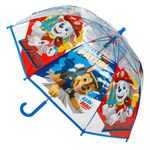 Fashion, accesorii si bijuterii - Copii - Accesorii copii - Alte accesorii copii - Umbrela copii paw patrol, baston, transparenta, manuala, 64cm - Infinity.ro