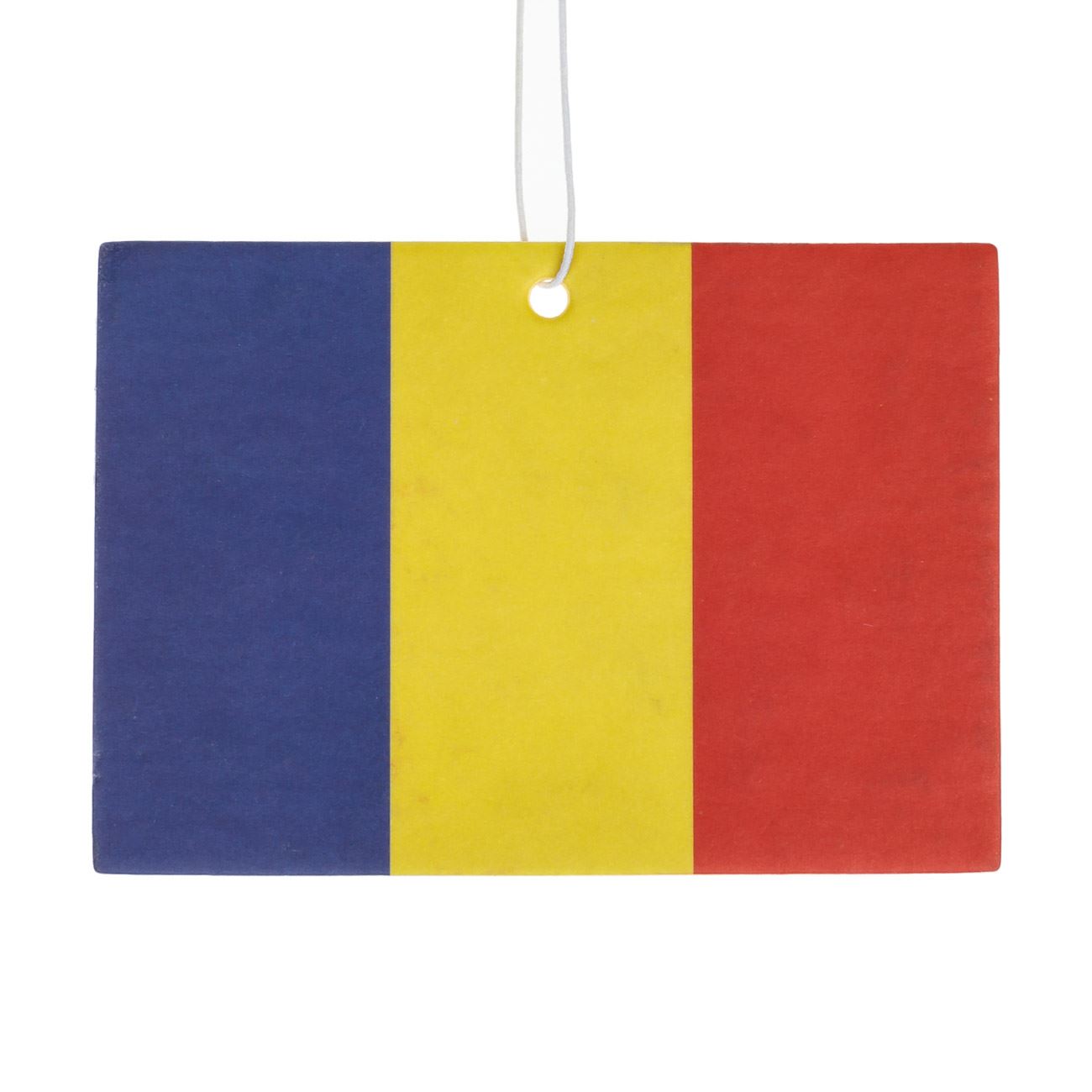 Odorizant auto, steag romania, aroma vanilie, multicolor