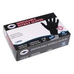 Ingrijire personala si Cosmetice - Dezinfectante - Manusi unica folosinta - Manusi unica folosinta, nitril, marime l, set 40 bucati, negru - Infinity.ro