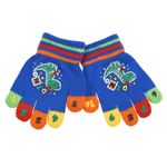 Fashion, accesorii si bijuterii - Copii - Accesorii copii - Manusi copii - Manusi copii dinozaur, multicolor, varsta 2-5 ani, 95% acrilic, 5% elastan - Infinity.ro