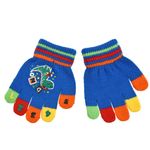 Fashion, accesorii si bijuterii - Copii - Accesorii copii - Manusi copii - Manusi copii dinozaur, multicolor, varsta 2-5 ani, 95% acrilic, 5% elastan - Infinity.ro