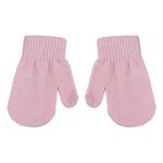 Fashion, accesorii si bijuterii - Copii - Accesorii copii - Manusi copii - Manusi bebelusi, fete, roz, 0-12 luni, manusi cu un deget - Infinity.ro