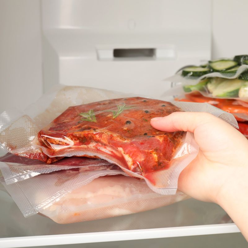 Market - Curatenie si intretinere casa - Produse bucatarie - Pungi si folii alimentare - Pachet 300 Pungi Vidat Gofrate pentru alimente, 90 microni, Neste® - 20 x 35 cm - Infinity.ro