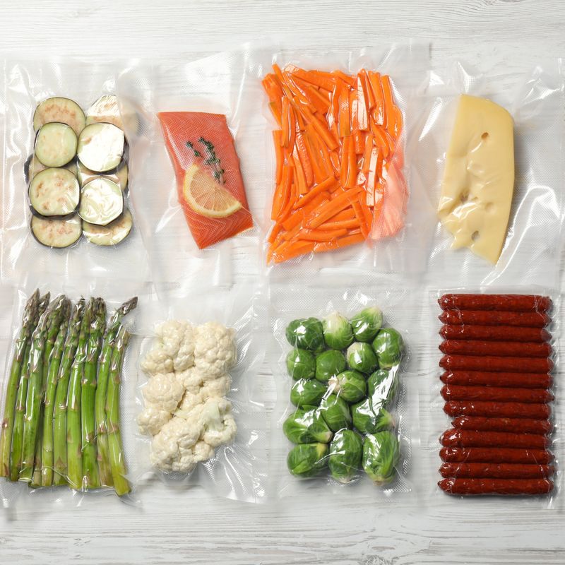 Market - Curatenie si intretinere casa - Produse bucatarie - Pungi si folii alimentare - Pachet 300 Pungi Vidat Gofrate pentru alimente, 90 microni, Neste® - 20 x 35 cm - Infinity.ro