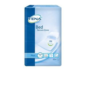 Protector pentru Incontinenta Tena Bed Secure Zone Plus 60 x 90 cm 20 Unitati