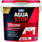 Casa si Gradina - Constructii - Hidroizolatii - Hidroizolatii si accesorii - Hidroizolant Ceys Aguastop Rosu Cauciuc 5 kg - Infinity.ro