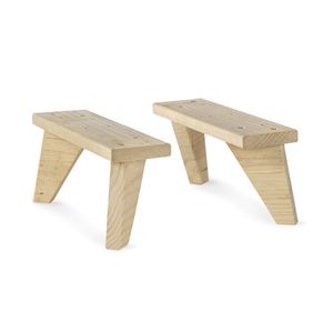 Picioare Astigarraga Dinamic Natural Pin (13,5 x 9 x 31 cm)