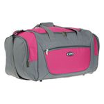 Sport si Outdoor - Articole de voiaj - Genti voiaj - Geanta voiaj, urban, compartiment principal, gri roz, capacitate 55l - Infinity.ro