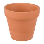 Casa si Gradina - Gradinarit si plante - Plante si ghivece - Ghivece si suporturi - Ghiveci flori ceramic, teracota, diametru 10cm, inaltime 9cm, capacitate 0.3l - Infinity.ro