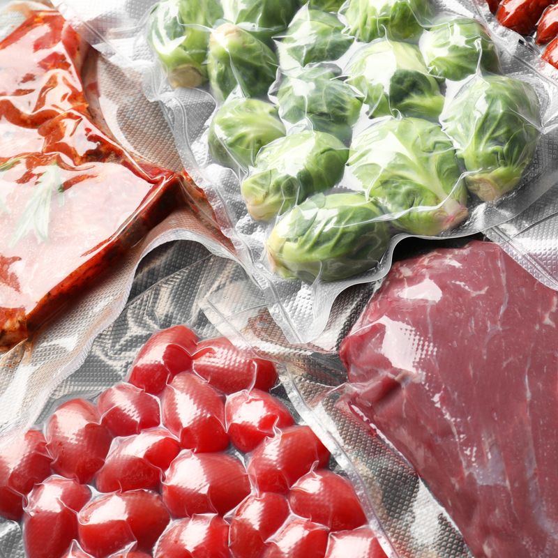 Market - Curatenie si intretinere casa - Produse bucatarie - Pungi si folii alimentare - Pachet 300 Pungi Vidat Gofrate pentru alimente, 90 microni, Neste® - 18 x 30 cm - Infinity.ro