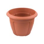 Casa si Gradina - Gradinarit si plante - Plante si ghivece - Ghivece si suporturi - Ghiveci flori, model teracota, plastic, diametru 27.5 x 20cm, capacitate 6.5l - Infinity.ro