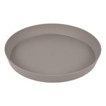 Casa si Gradina - Gradinarit si plante - Plante si ghivece - Plante in ghiveci - Farfurie ghiveci flori, plastic, diametru 22 cm, inaltime 3.3 cm, mocca - Infinity.ro