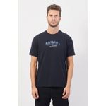 Fashion, accesorii si bijuterii - Barbati - Imbracaminte - Tricouri si bluze barbati - Tricou barbati Armani Exchange 6DZTHV,  L INTL, Bleumarin - Infinity.ro