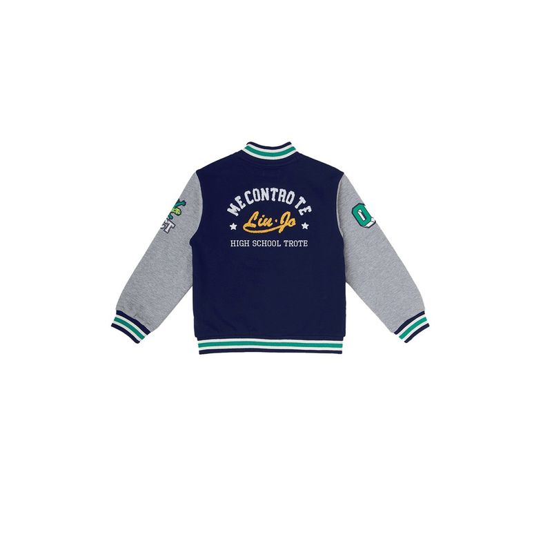 Fashion, accesorii si bijuterii - Copii - Imbracaminte copii - Bluze si camasi copii - Bluza pentru baieti Liu Jo 4G1343TX, 152 CM 12 ani, Albastru - Infinity.ro