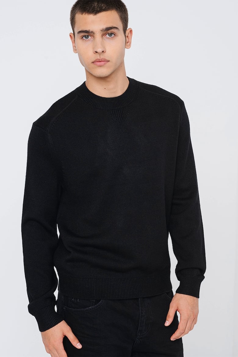 Bluza barbati Armani Exchange 6DZM1F, 2XL INTL, Negru