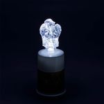 Casa si Gradina - Decoratiuni - Aromaterapie si lumanari - Lumanari si candele - Lumanare decorativa led, ingeras, plastic, alb, 5 x 14 cm, baterii incluse - Infinity.ro