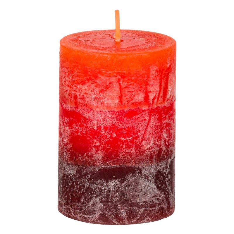 Casa si Gradina - Decoratiuni - Aromaterapie si lumanari - Lumanari si candele - Lumanare parafina, aroma scortisoara, multicolor, 5 x 7.5cm - Infinity.ro