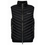 Fashion, accesorii si bijuterii - Barbati - Imbracaminte - Sacouri si veste barbati - Vesta barbati Armani Exchange 8NZQ52, Negru,  L INTL - Infinity.ro