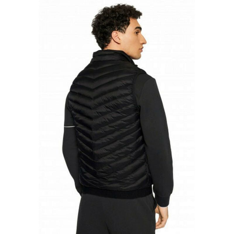 Fashion, accesorii si bijuterii - Barbati - Imbracaminte - Sacouri si veste barbati - Vesta barbati Armani Exchange 8NZQ52, Negru,  L INTL - Infinity.ro