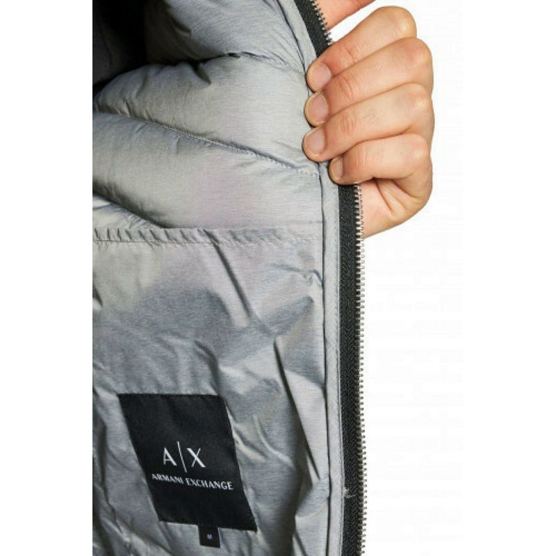 Fashion, accesorii si bijuterii - Barbati - Imbracaminte - Sacouri si veste barbati - Vesta barbati Armani Exchange 8NZQ52, Negru,  L INTL - Infinity.ro