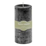 Casa si Gradina - Decoratiuni - Aromaterapie si lumanari - Lumanari si candele - Lumanare parafina, home interiors, aroma eucalipt, culoare neagra, dimensiuni 6.5 x 14 cm - Infinity.ro