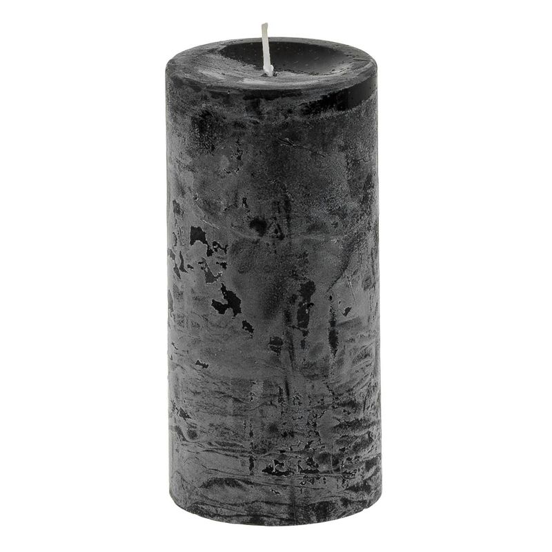 Casa si Gradina - Decoratiuni - Aromaterapie si lumanari - Lumanari si candele - Lumanare parafina, home interiors, aroma eucalipt, culoare neagra, dimensiuni 6.5 x 14 cm - Infinity.ro