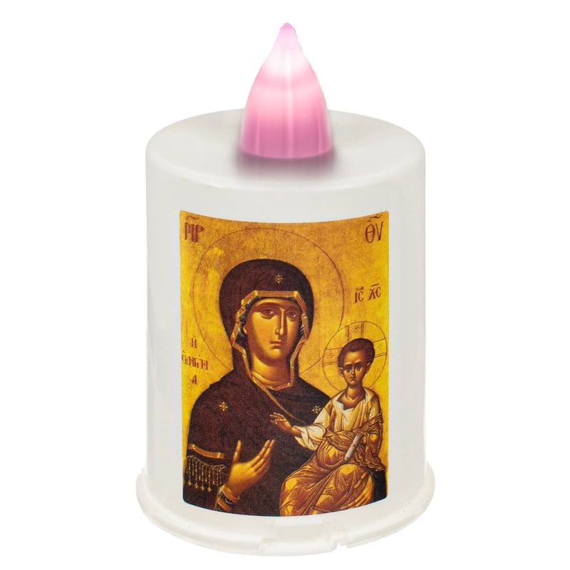 Casa si Gradina - Decoratiuni - Aromaterapie si lumanari - Lumanari si candele - Lumanare decorativa led, flacara galbena, 11cm, plastic, baterii incluse - Infinity.ro