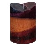 Casa si Gradina - Decoratiuni - Aromaterapie si lumanari - Lumanari si candele - Lumanare parafina, model multicolor, dimensiuni 6.8 x 9.5cm, aroma cafea, timp ardere 35 ore - Infinity.ro