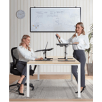 Laptop, Telefoane si Tablete - Laptopuri si accesorii - Accesorii Laptop - Standuri/Coolere notebook - Masuta Laptop Multifunctionala Saiji, 600mm x 450mm, 4 Unghiuri de Reglare Suprafata, 5 Nivele de Inaltime Reglabile - Infinity.ro