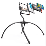 Laptop, Telefoane si Tablete - Laptopuri si accesorii - Accesorii Laptop - Standuri/Coolere notebook - Suport reglabil portabil pentru telefon, tableta, ipad, Nintendo, potrivit pentru dispositive de la 4,7” – 17,3”, Negru - Infinity.ro