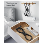 Laptop, Telefoane si Tablete - Laptopuri si accesorii - Accesorii Laptop - Standuri/Coolere notebook - Suport reglabil portabil pentru telefon, tableta, ipad, Nintendo, potrivit pentru dispositive de la 4,7” – 17,3”, Negru - Infinity.ro