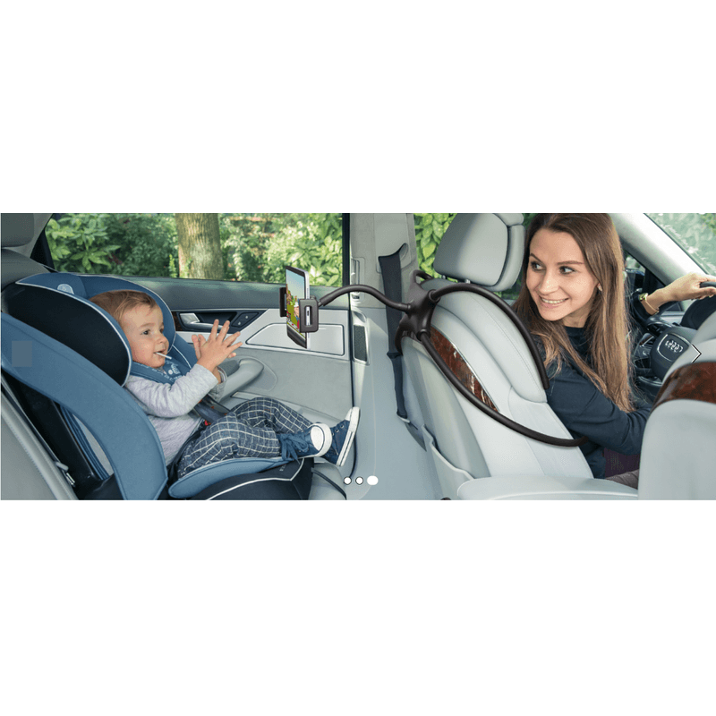 Laptop, Telefoane si Tablete - Laptopuri si accesorii - Accesorii Laptop - Standuri/Coolere notebook - Suport reglabil portabil pentru telefon, tableta, ipad, Nintendo, potrivit pentru dispositive de la 4,7” – 17,3”, Negru - Infinity.ro