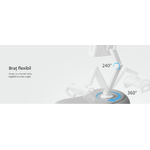 Laptop, Telefoane si Tablete - Laptopuri si accesorii - Accesorii Laptop - Standuri/Coolere notebook - Suport SAIJI KINDLE pentru tableta, monitor portabil, telefon, Nintendo, compatibil cu dispozitive de la 4,5”-15,6” - Infinity.ro